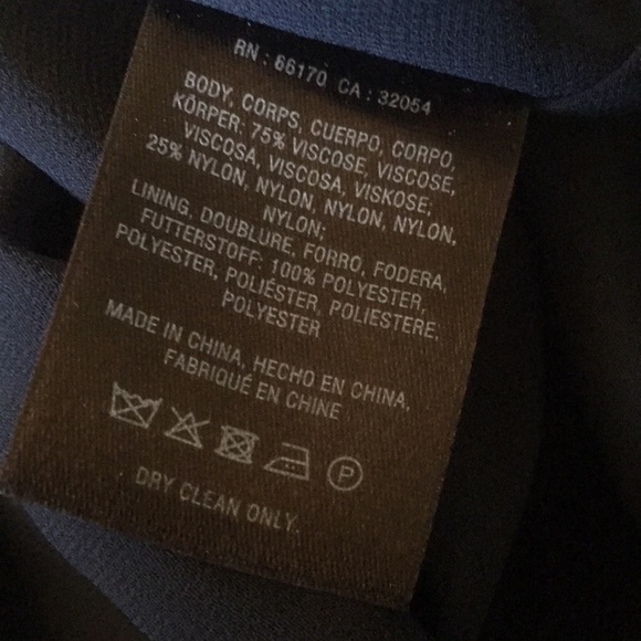 Anthropologie Floreat Blue Crushed Velvet Pocket Dress X- Small - Picture 4 of 8